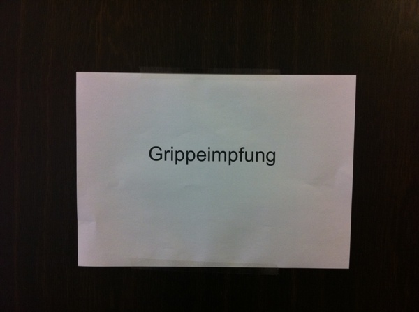 Grippeimpfung